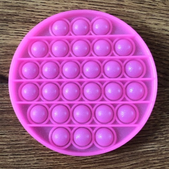 Pop it pink round toy - Picture 2 of 2